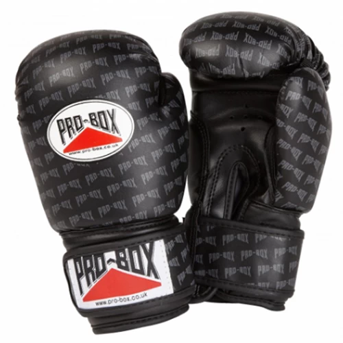 Pro-Box Base Spar Gloves – Black Logo 3 Pro-Box Base Spar Gloves – Black Logo