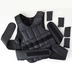 Blitz Weighted Vest – Black -Knockout Deals on Boxing Gear blitz weighted vest 1