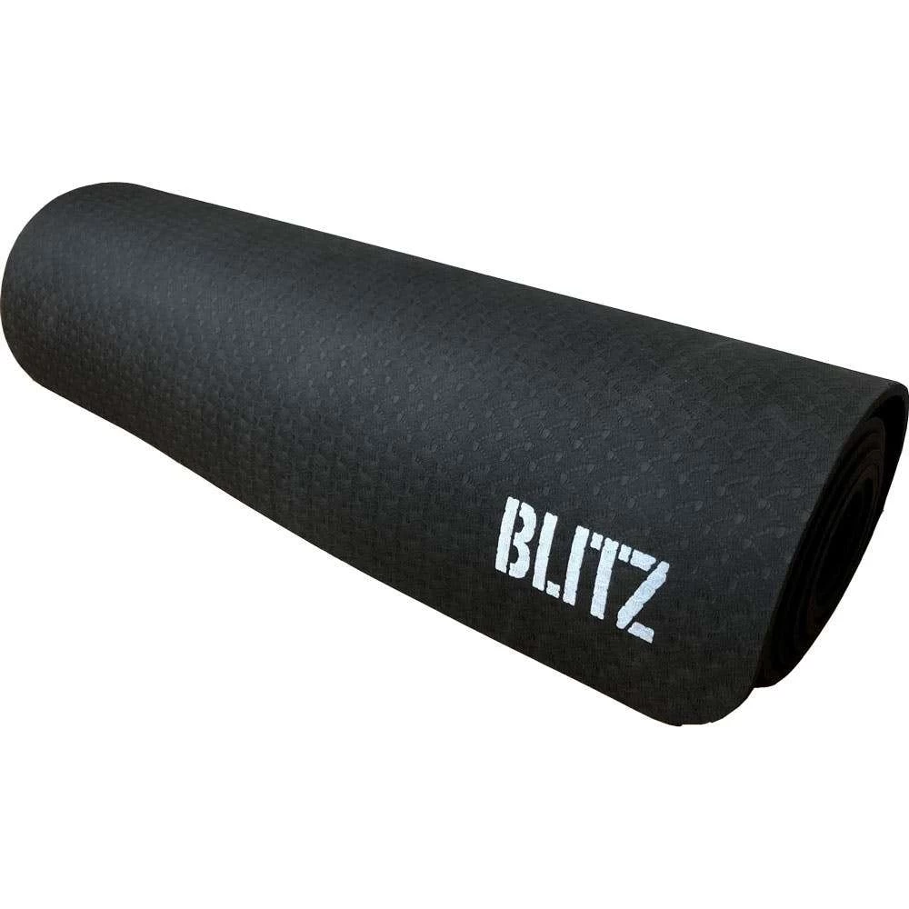 Blitz Yoga/Exercise Mat – Black 3 Blitz Yoga/Exercise Mat – Black