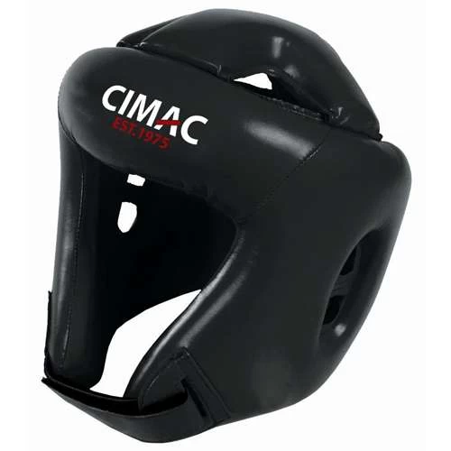 Cimac PU Boxing Head Guard – Black 3 Cimac PU Boxing Head Guard – Black
