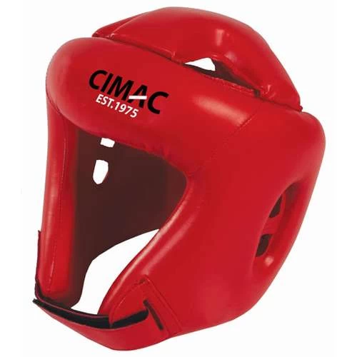 Cimac PU Boxing Head Guard – Red 2 Cimac PU Boxing Head Guard – Red