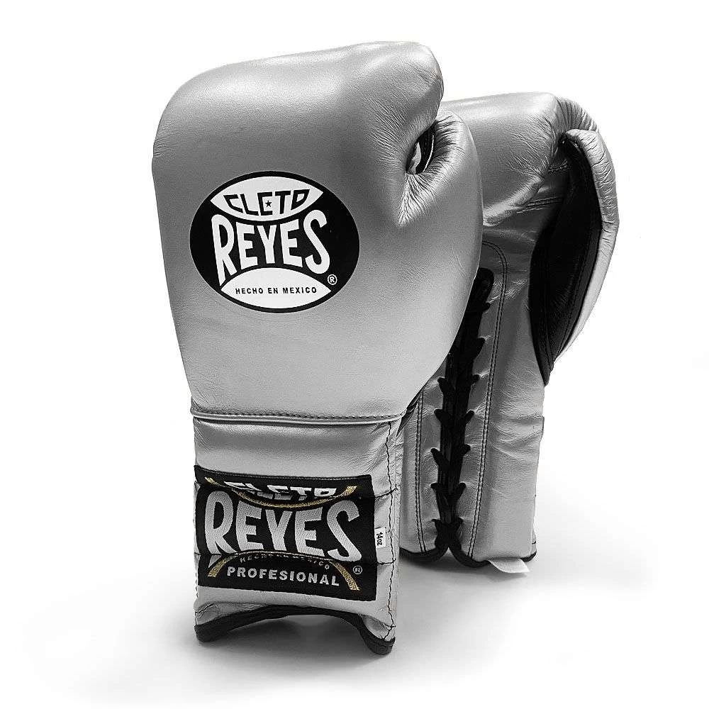 Cleto Reyes Lace Up Sparring Gloves – Platinum 3 Cleto Reyes Lace Up Sparring Gloves – Platinum