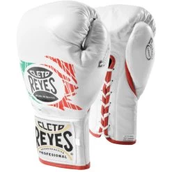 Cleto Reyes Safetec Profight Boxing Glove – White -Knockout Deals on Boxing Gear cletosafetecmexican