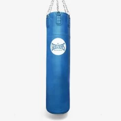 Geezers Elite Pro Impact Colossus Extra Heavy Leather Punchbag -Knockout Deals on Boxing Gear colossus 5ft blue 1