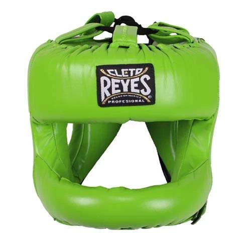 Cleto Reyes Rounded Nylon Bar Headguard – Lime Green 3 Cleto Reyes Rounded Nylon Bar Headguard – Lime Green