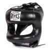 Cleto Reyes Rounded Nylon Bar Headguard – Black 2 Cleto Reyes Rounded Nylon Bar Headguard – Black -Knockout Deals on Boxing Gear crheadguardblack