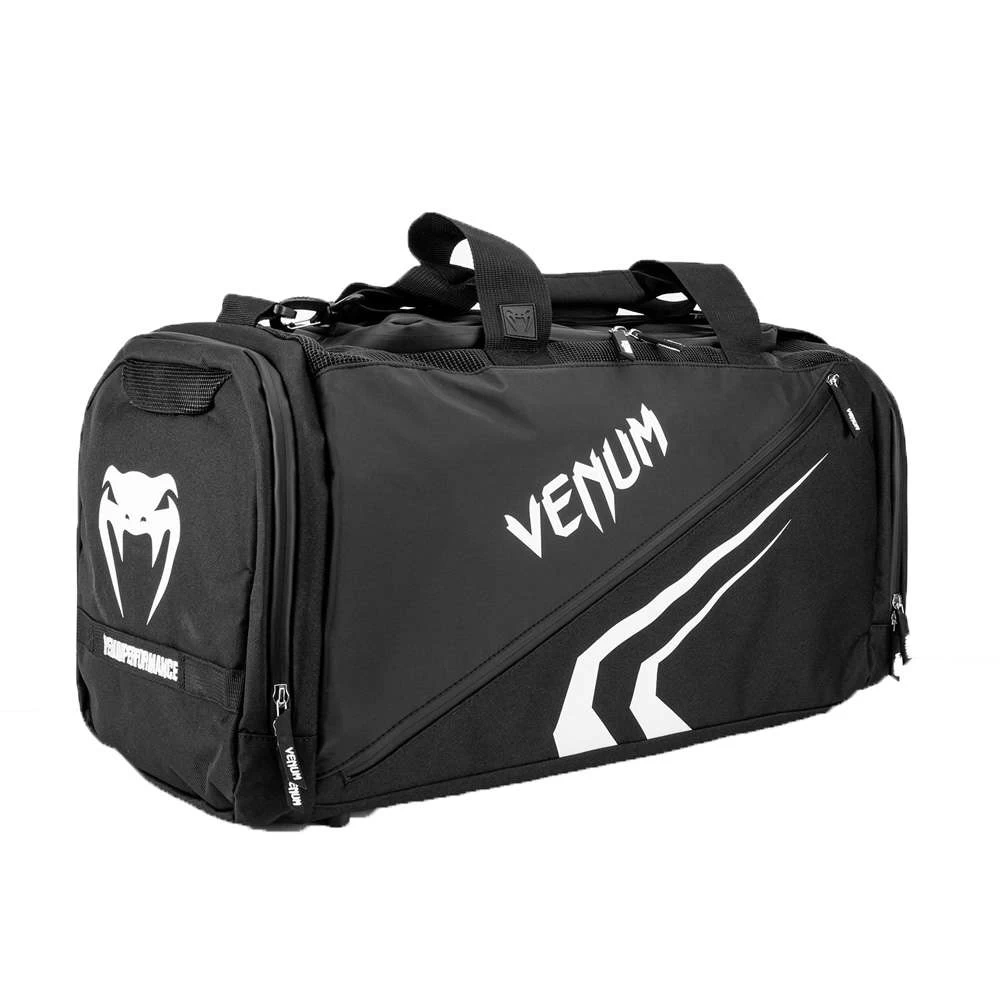 Venum Trainer Lite EVO Sports Bags – Black/White 4 Venum Trainer Lite EVO Sports Bags – Black/White - Image 2