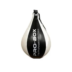 Pro-Box Champ Leather Hybrid Speedball – Black/White
