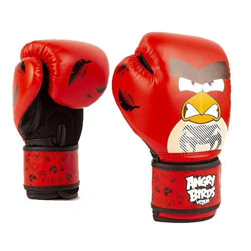 Venum Kids Angry Birds Boxing Gloves – Red 2 Venum Kids Angry Birds Boxing Gloves – Red