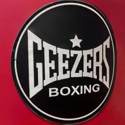 Geezers Elite Pro Gel Colossus Punchbag - 5ft -Knockout Deals on Boxing Gear geezers gel logo red