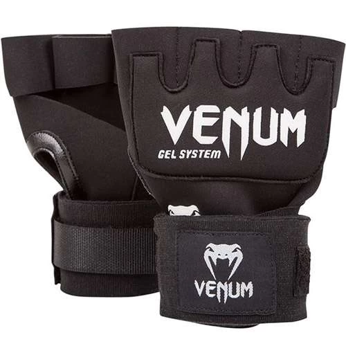 Venum Kontact Gel Wrap Gloves – Black/White 3 Venum Kontact Gel Wrap Gloves – Black/White