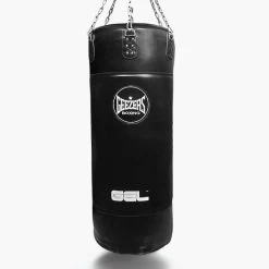 Geezers Elite Pro Gel Super Heavy Punchbag - 115KG -Knockout Deals on Boxing Gear gep3002 black