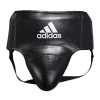 Adidas AdiStar Pro Groin Guard – Black/White -Knockout Deals on Boxing Gear groin guard black