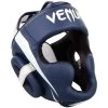 Venum Elite Cheek Headguard – Navy Blue/White -Knockout Deals on Boxing Gear headgear elite navyblue white 1500 02 2nd
