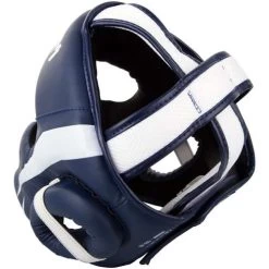 Venum Elite Cheek Headguard – Navy Blue/White -Knockout Deals on Boxing Gear headgear elite navyblue white 1500 03 1