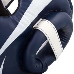 Venum Elite Cheek Headguard – Navy Blue/White -Knockout Deals on Boxing Gear headgear elite navyblue white 1500 05 1