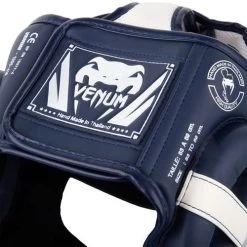 Venum Elite Cheek Headguard – Navy Blue/White -Knockout Deals on Boxing Gear headgear elite navyblue white 1500 06 1
