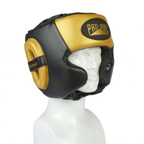 Pro-Box Pro-Spar Cheek Headguard – Black/Gold 3 Pro-Box Pro-Spar Cheek Headguard – Black/Gold