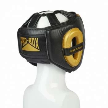 Pro-Box Pro-Spar Cheek Headguard – Black/Gold 4 Pro-Box Pro-Spar Cheek Headguard – Black/Gold - Image 2