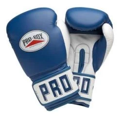 Pro-Box Club Essentials Junior PU Training Gloves – Blue