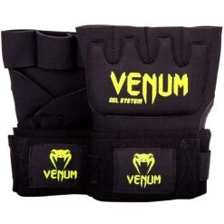 Venum Kontact Gel Wrap Gloves – Black/Black 10 Venum Kontact Gel Wrap Gloves – Black/Black -Knockout Deals on Boxing Gear kontact gel black neo yellow 1500 01 1 1 1