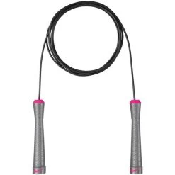 Nike 9ft Speed Rope – Dark Grey/Pink