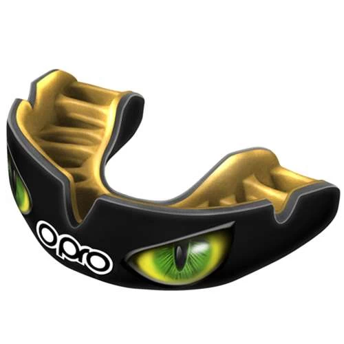 OPRO Instant Custom-Fit Mouthguard – Black/Green Eyes 3 OPRO Instant Custom-Fit Mouthguard – Black/Green Eyes