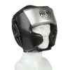 Pro-Box Champ Spar Headguard – Black/Silver -Knockout Deals on Boxing Gear probox head black