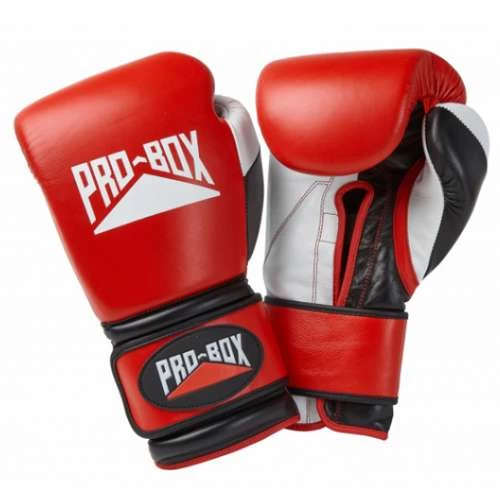 Pro-Box Pro Spar ‘Wide Fit’ Leather Training Gloves – Red 3 Pro-Box Pro Spar ‘Wide Fit’ Leather Training Gloves – Red