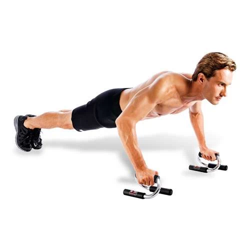 Body Sculpture Push Up Bars – Black/Silver 5 Body Sculpture Push Up Bars – Black/Silver - Image 3