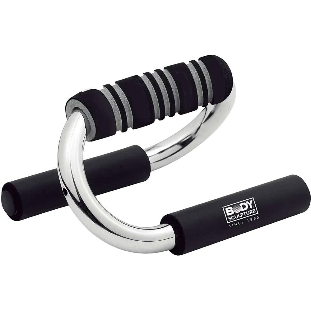 Body Sculpture Push Up Bars – Black/Silver 4 Body Sculpture Push Up Bars – Black/Silver - Image 2