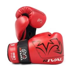 Rival RB1 Ultra Bag Gloves 2.0 – Black -Knockout Deals on Boxing Gear rb1 2 red 2