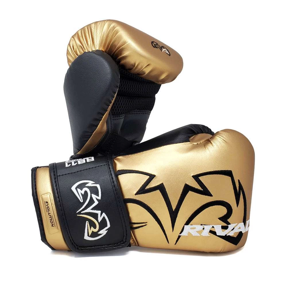 Rival RB11 Evolution Sparring Double Strap Bag Glove – Gold 3 Rival RB11 Evolution Sparring Double Strap Bag Glove – Gold