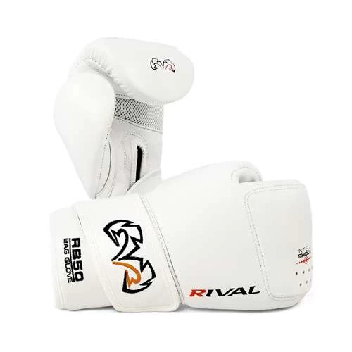 Rival RB50 Intelli-Shock Compact Bag Glove – White 3 Rival RB50 Intelli-Shock Compact Bag Glove – White