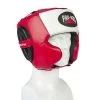 Pro-Box Pro-Spar Cheek Headguard – Red/White -Knockout Deals on Boxing Gear red white head