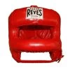 Cleto Reyes Rounded Nylon Bar Headguard – Red -Knockout Deals on Boxing Gear redheadguard01