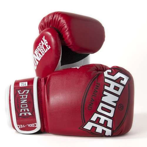 Sandee Junior Cool-Tec Synthetic Leather Boxing Glove – Red/White/Black 3 Sandee Junior Cool-Tec Synthetic Leather Boxing Glove – Red/White/Black