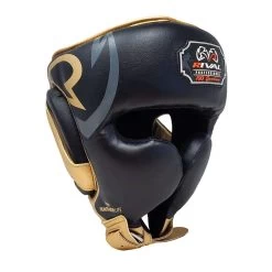 Rival RHG100 Professional Cheek Headgear – Black/Gold