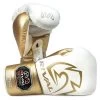 Rival RS100 Professional Lace-Up Sparring Glove – White/Gold -Knockout Deals on Boxing Gear rival RS100 whitegold 01