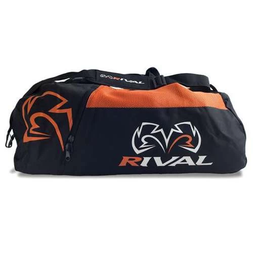 Rival RGB50 Boxing 2 In 1 Gym Bag – Black/Orange 3 Rival RGB50 Boxing 2 In 1 Gym Bag – Black/Orange