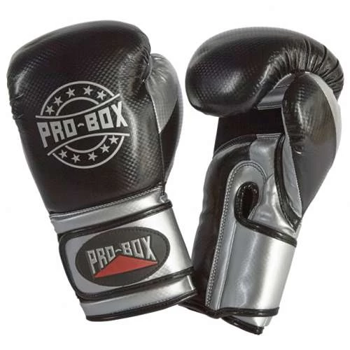 Pro-Box Champ Spar Gloves – Black/Silver 3 Pro-Box Champ Spar Gloves – Black/Silver
