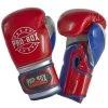 Pro-Box Champ Spar Gloves – Red/Blue/Silver -Knockout Deals on Boxing Gear roboxredblueglove