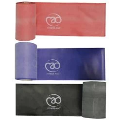 Fitness-Mad Resistance Band Roll 15cm X 15m – Light, Medium Or Strong