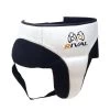 Rival RNFL10 Leather 360 Groin Protector – White/Black -Knockout Deals on Boxing Gear rrnfl10 02 white 01 1800x1800