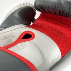 Rival RB80 Impulse Bag Gloves – Grey/White/Red -Knockout Deals on Boxing Gear rs80grey01 1