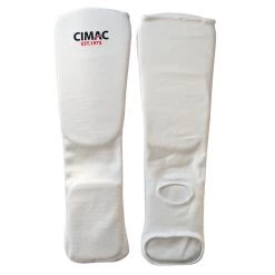 Cimac Elasticated Shin/Instep Protectors – White