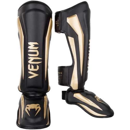 Venum Elite Standup Shinguards – Navy/White 5 Venum Elite Standup Shinguards – Navy/White - Image 3