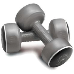 Body Sculpture Smart Dumbbell Set – Pair Of 5kg / Silver