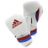 Adidas AdiSpeed Hook And Loop Boxing Gloves – White/Red/Blue 1 Adidas AdiSpeed Hook And Loop Boxing Gloves – White/Red/Blue -Knockout Deals on Boxing Gear speed white red