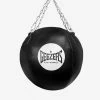 Geezers Elite Pro Leather Super Heavy Wrecking Ball -Knockout Deals on Boxing Gear super heavy wrecking black